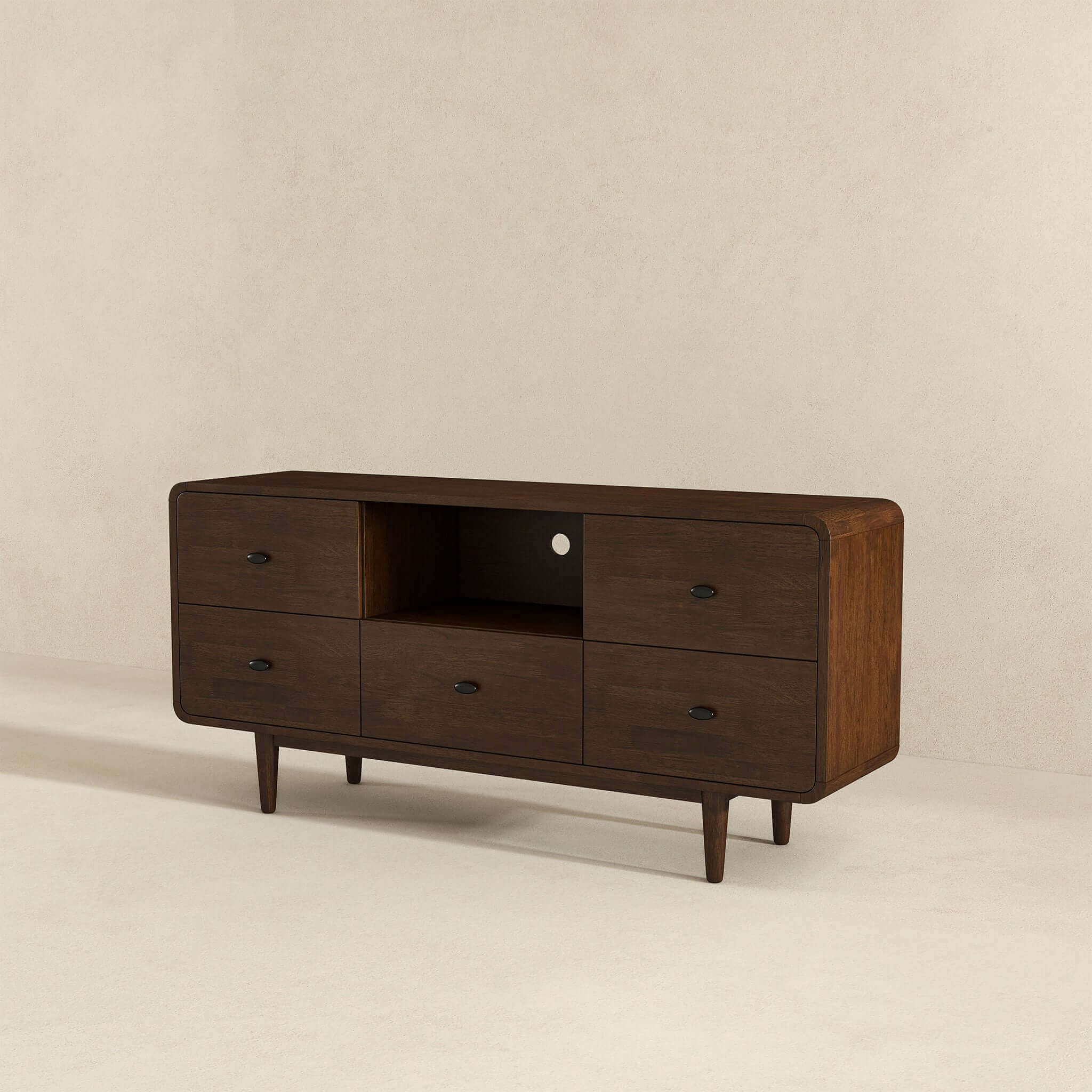 Alexa Mid Century Modern Style TV Stand